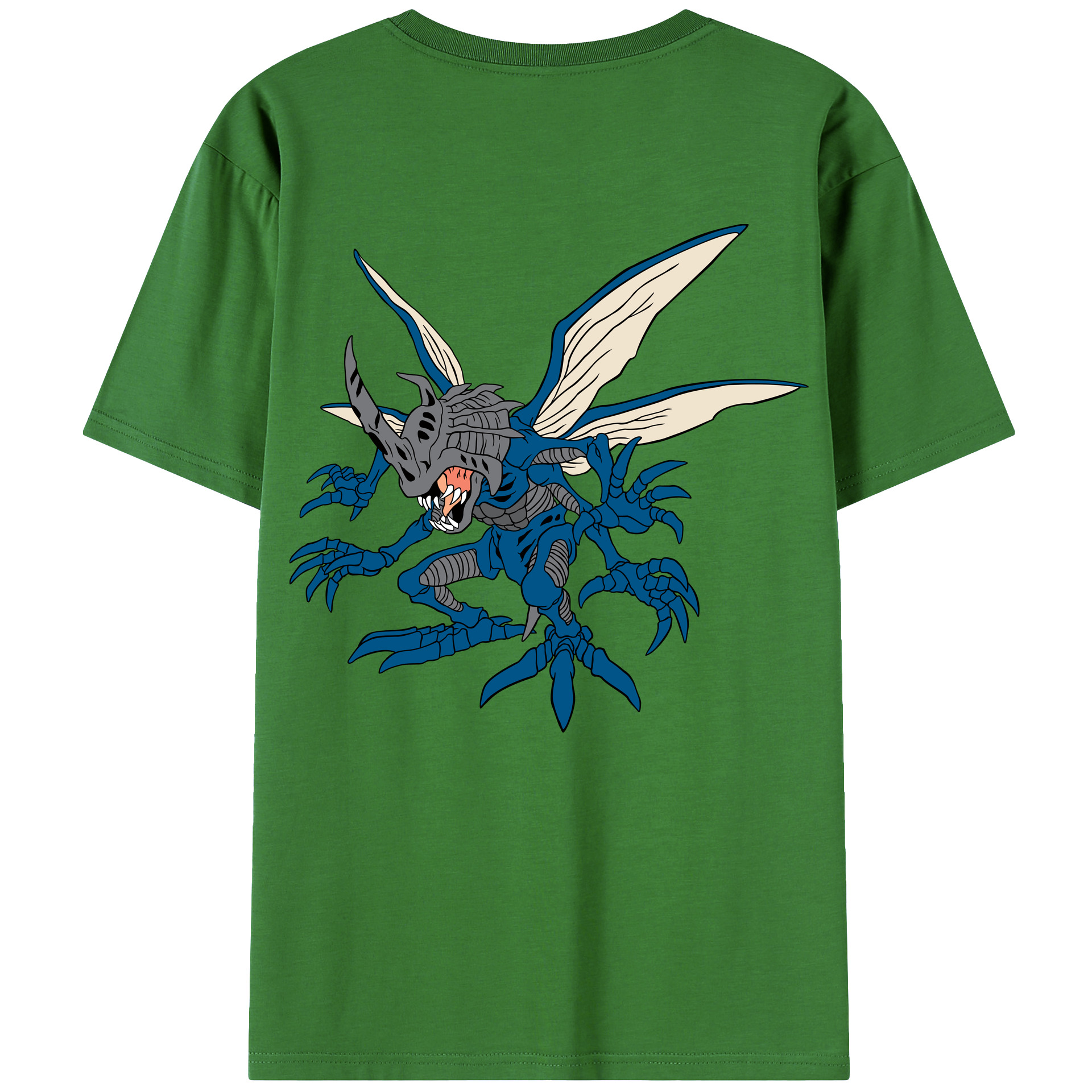 （画像用） Digimon デジタルモンスター/デジモン レディース半袖Tシャツ(バックプリント)
